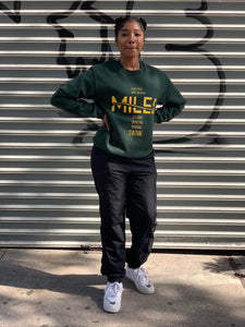 MILES Legacy Crewneck Sweatshirt in Green