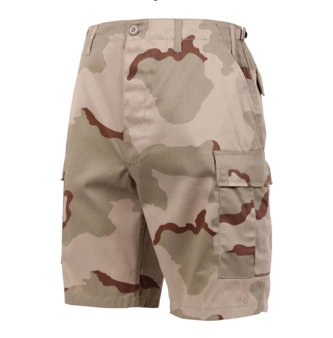 Tri Color Camouflage Shorts