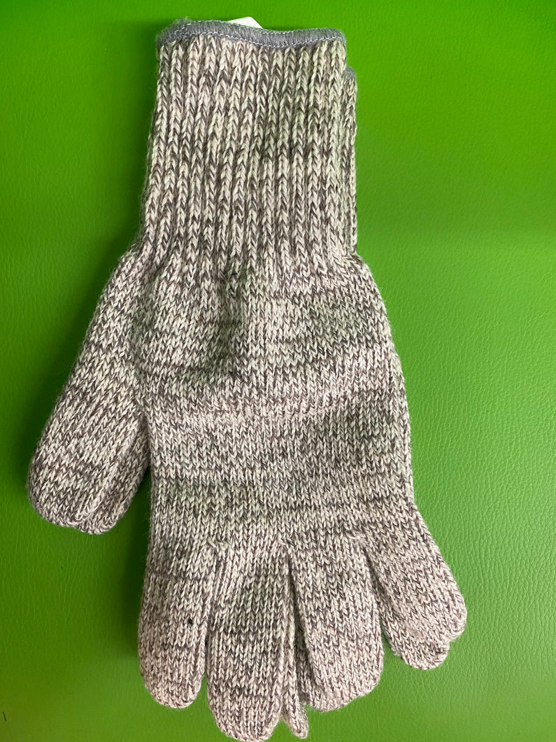Wool glove in natural