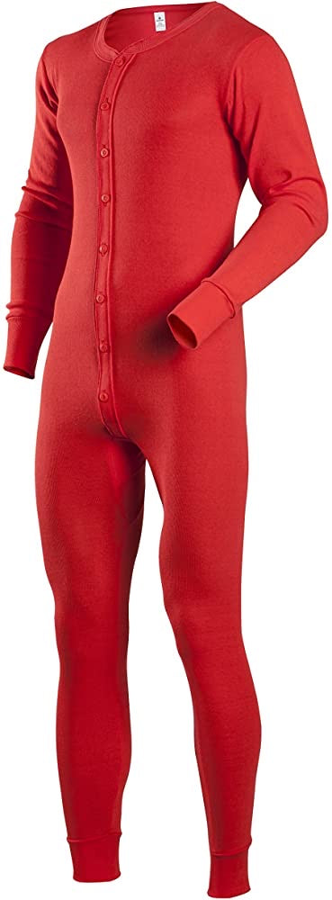 Red Thermal onesie