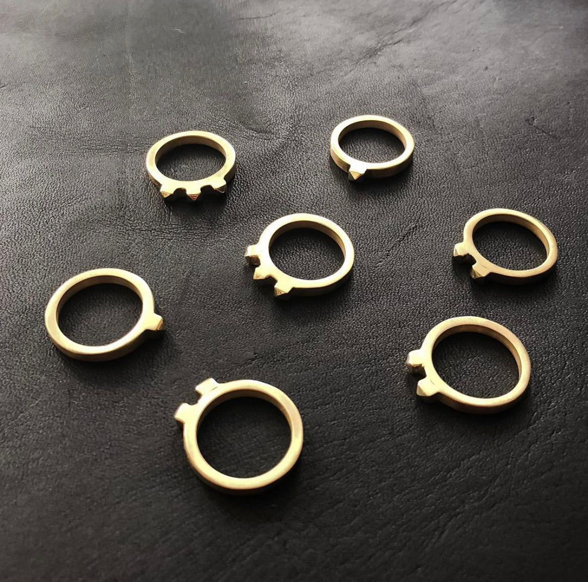 Stackable Points Ring